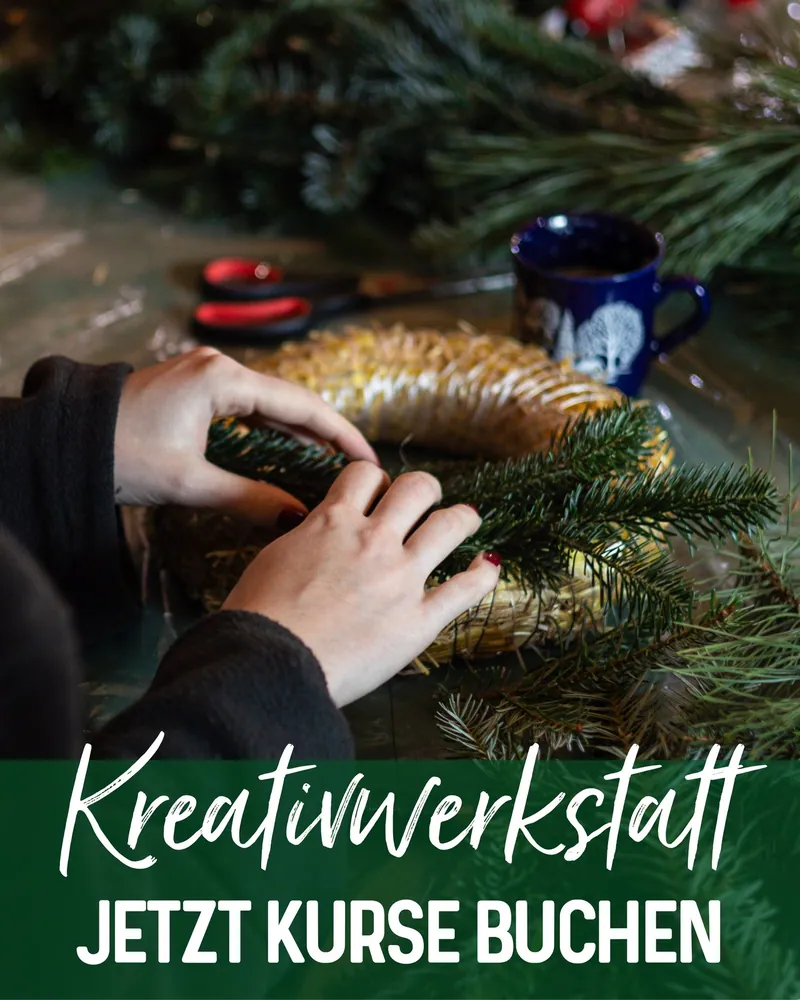 Kreativwerkstatt: jetzt Kurse buchen