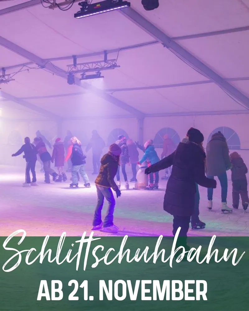 Schlittschuhbahn ab 21. November