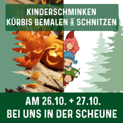 Kinderschminken & Kürbis